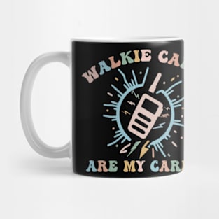 Walkie Calls Are My Cardio Special Education ABA SPED Groovy Mug